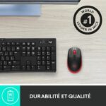 LOGITECH - M190 Red Wireless Mouse - Image 4