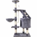 Marie chat tree - 40x55x120cm - Gray