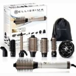 Ionic Blowing Brush – Bellissima – Air Wonder – Heated Volume Blow Drying Brush – Keratin Ceramic Brushes – 8 Accessories