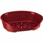 FERPLAST SIESTA DELUXE Basket Size 6 - 70.5*52*23 cm - Bordeaux