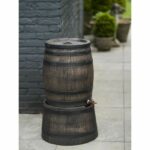Barrel-shaped water collector - NATURE - Rotomoulded PE - 50 litres - Accessories included - Image 3