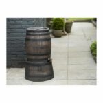 Barrel-shaped water collector - NATURE - In rotomolded PE - 120 liters - Includes accessories – Bild 2