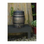 Barrel-shaped water collector - NATURE - In rotomolded PE - 120 liters - Includes accessories – Bild 5