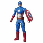 Captain America 30 cm Action Figure, Avengers Titan Hero Series Toy for Kids Ages 4 and Up, Marvel - Image 2