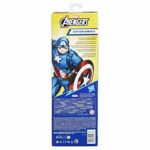 Captain America 30 cm Action Figure, Avengers Titan Hero Series Toy for Kids Ages 4 and Up, Marvel - Image 4