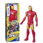 Iron Man 30 cm Action Figure, Avengers Titan Hero Series Toy for Kids Ages 4 and Up, Marvel