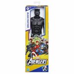 Black Panther 30 cm Action Figure, Avengers Titan Hero Series Toy for Kids Ages 4 and Up, Marvel - Image 3
