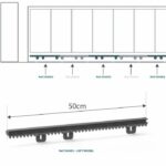 Additional right or left rack - AVIDSEN - For sliding gate - Reinforced nylon - 50 cm - Image 4