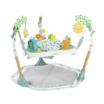 INGENUITY 6-in-1 Baby Bouncer Aid: Transforms into a Play Mat, Children’s Teepee, Activity Table, Removable Toys
