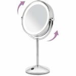 Mirror - Babyliss 9436th - Rotary 2 sides - 19 cm in diameter - Sweet ambient lighting – Bild 4