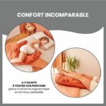 Babymoov B.Love maternity cushion & breastfeeding with ultra -thin microbead filling - Made in Europe, Terracotta - Image 3