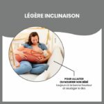 Babymoov B.Love maternity cushion & breastfeeding with ultra -thin microbead filling - Made in Europe, Terracotta - Image 4