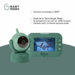 Babymoov Babyphone Video Yoo Master - Motorized Camera with 360 ° view - Sleep technology - Night vision - Image 3