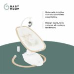 Babymoov Swoon Hoop Baby Swing - Remote Control Included, Ultra Comfort, Sleek Design, 90° Rotating Seat, Play Arch - Image 3
