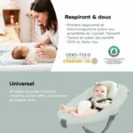 Baby headrest - BABYMOOV - Cosyhead - Baby morphology - Oeko-Tex certified organic cotton - Fresh Sage Green - Image 4