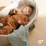 Pack of 3 swaddles - DOOMOO - Organic cotton gauze - Oeko-Tex certified - Green - Image 5