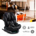 Car seat - BABYAUTO - GYRO BLACK LINE EMBOSSED - From birth to 12 years - 0-36 kg - I-Size - ISOFIX - 360° swivel - R129 - Image 6