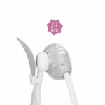 Badabulle Electric Comfort Swing - Foldable - Ultra Compact - Removable play arch, Moonlight - Image 4