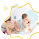 Badabulle XXL non-slip bath mat with temperature indicator, 91 cm long - Image 2