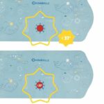 Badabulle XXL non-slip bath mat with temperature indicator, 91 cm long - Image 3