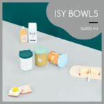 Babymoov Isy Bowls 6 Borosilicate glass conservation pots - Graduates 250ml - Image 2