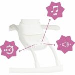 BADABULLE Side swing, ultra comfort, adjustable and removable play arch, lichen / water green - Image 4
