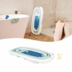 BADABULLE Foldable bathtub, 35L, super compact, heat indicator drain plug, fun design – Bild 3