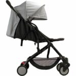 BAMBIKID Yuko City Stroller - Ultra Compact - Gray – Bild 3