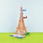 Nanoblock - Bandai - NB057 - Eiffel Tower - 500 pieces - DIY - Ages 8 and up - Image 2