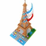 Nanoblock - Bandai - NB057 - Eiffel Tower - 500 pieces - DIY - Ages 8 and up