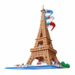 Nanoblock - Bandai - NB057 - Eiffel Tower - 500 pieces - DIY - Ages 8 and up - Image 5