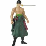 Anime Heroes Figure - BANDAI - One Piece Zoro Style 3 Swords 17 cm - 16 points of articulation - Image 2