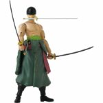 Anime Heroes Figure - BANDAI - One Piece Zoro Style 3 Swords 17 cm - 16 points of articulation - Image 4