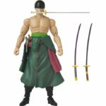 Anime Heroes Figure - BANDAI - One Piece Zoro Style 3 Swords 17 cm - 16 points of articulation - Image 5