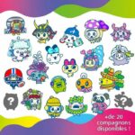 Bandai  Tamagotchi Uni  Tamagotchi connected with watch bracelet  Virtual pet  Pink model  43351 - Image 4