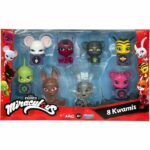 Bandai – Miraculous – Pack of 8 Kwamis – Mini-figures Collection – P50532