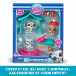Pack a theme 3 Pets - BANDAI - Littlest Pet Shop Snow - Animals and accessories - Image 2