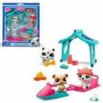 Pack a theme 3 Pets - BANDAI - Littlest Pet Shop Snow - Animals and accessories