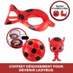 Ladybug Costume - Yoyo Mirror Mask Kwami Tikki Earrings - BANDAI - Miraculous Ladybug - Transformation Set - Image 2
