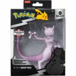 Figurine - BANDAI - Pokémon Mewtwo - 12 cm, ultra articulated and very detailed – Bild 3