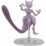 Figurine - BANDAI - Pokémon Mewtwo - 12 cm, ultra articulated and very detailed – Bild 4