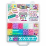 Automatic Rubber Band Bracelet Maker Kit - BANDAI - Rainbow Loom Boutique - Contains 4000 Rubber Bands, Beadmojis...