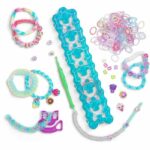 Automatic Rubber Band Bracelet Maker Kit - BANDAI - Rainbow Loom Boutique - Contains 4000 Rubber Bands, Beadmojis... - Image 3