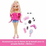 BARBIE Dream Team "Malibu" - Doll and 8 accessories - Barbie - HYC21 - Image 3