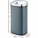 KITCHEN MOVE LARGO Automatic Kitchen Waste Bin - 42 L - 32x25x64 cm - Gray - Image 3