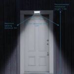 LUMISKY Outdoor waterproof solar wall spotlight with detector - 21 LEDs - 330 Lm - Swivel at 120 ° C - Image 3