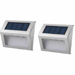 Limisky pack of 2 Waterdown Outdoor Wall Suns - 3 LEDs