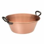 BAUMALU Jam bowl 26 cm copper 12/10 handles cast iron - Image 3