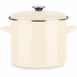 Caterer - BAUMALU - All hobs including induction - Enamel 26 x 20 cm - Ivory color