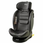 Rotating car seat - BBGO - Wondersafe - Birth to 12 years - I-SIZE 40-150cm - ISOFIX Top tether - Grey - Bamboo fiber Faux leather - Image 5
